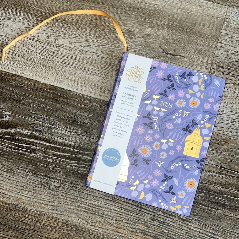 New! High Note x Artist designed 17 month planner